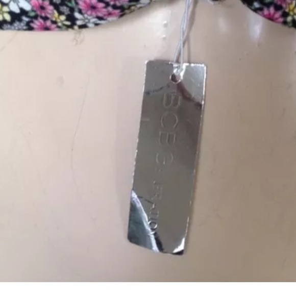 BCBGeneration WAIST BELT FAUX LEATHER BOW FLORAL - Picture 3 of 3